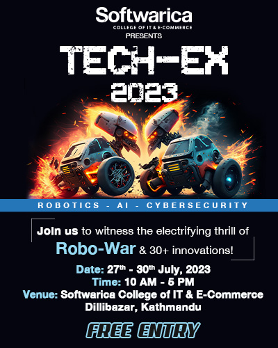 Softwarica Tech Ex 2023 Notice
